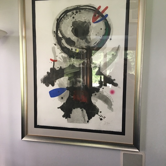 Joan miro hand signed - Picture 1 of 2